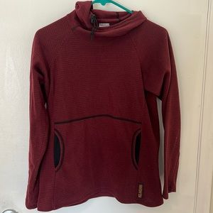 Maroon Melanzana Small Jacket/Hoodie